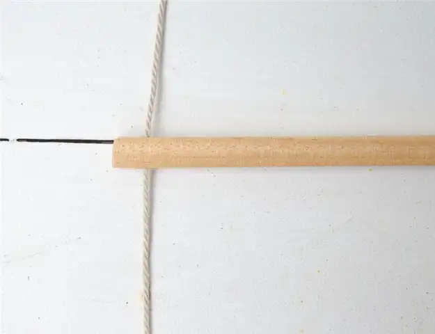 Подвесной деревянный осенний мобиль Pass String