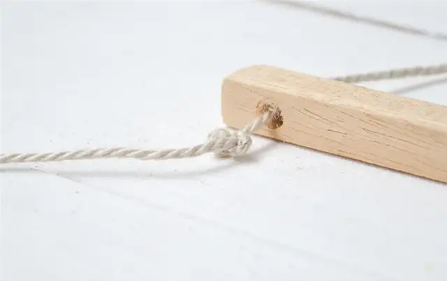 Подвесной деревянный осенний мобиль Pass String1
