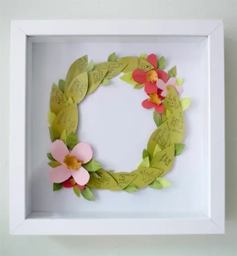 DIY (своими руками) венок для душа ребенка