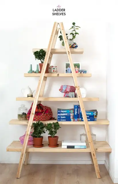 DIY (своими руками) ракеты космические книжная полка