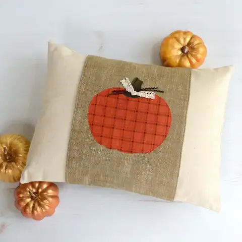 Подушка DIY (своими руками) Fall Pillow Wrap