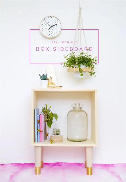 DIY (своими руками) Box Sideboard