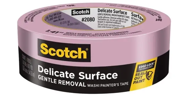 Малярная лента 3M Scotch-Blue 2080 Safe-Release Delicate Surfaces Painters Masking Tape