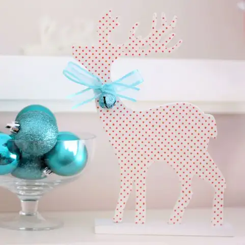 Олень из ленты Washi