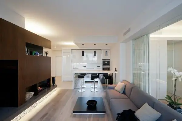декор квартиры в стиле open-space
