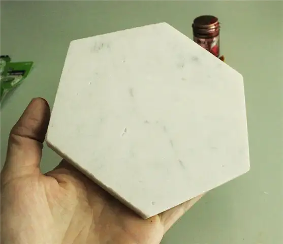 DIY (своими руками) Мраморный гекс лоток дизайн