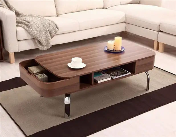 современные столы Hidden Storage Coffee Table