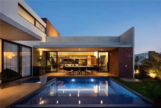 Бассейн Crucita House by TALLER AGF