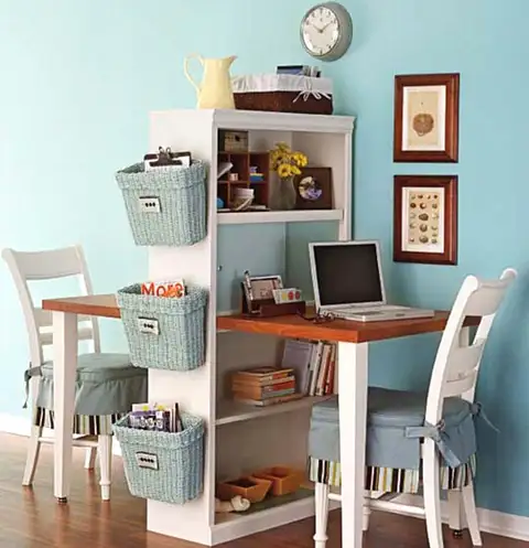 diy-double-wooden-desk