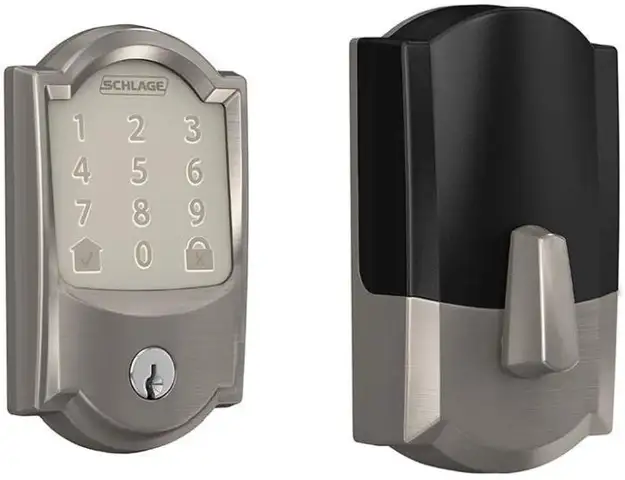 Schlage Encode Smart WiFi Deadbolt с отделкой Camelot