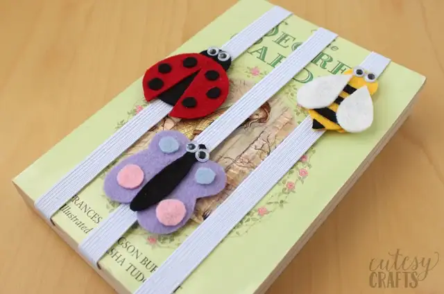 Детские закладки diy