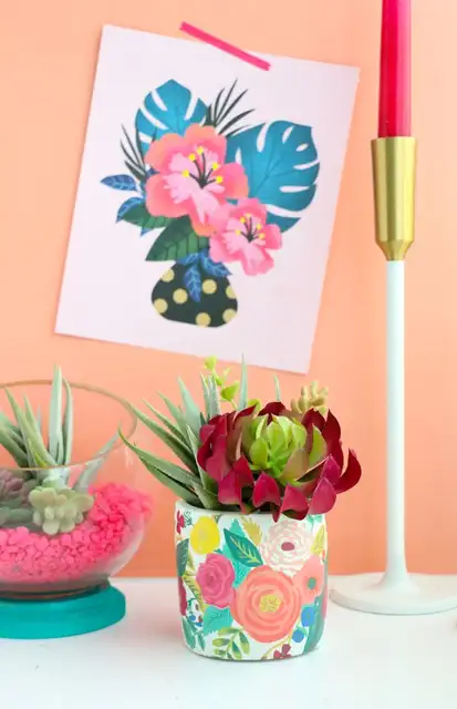 DIY (своими руками)-Tattoo-Printed-Plante