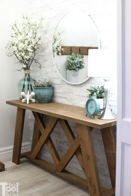 Консольный стол diy
