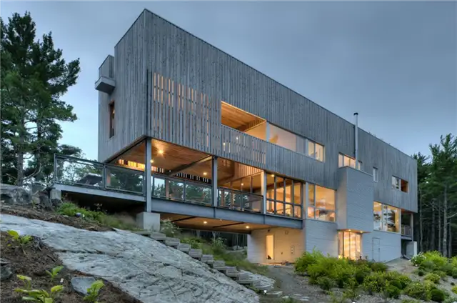 Canada Bridge House от Mackay-Lyons Sweetapple Architects
