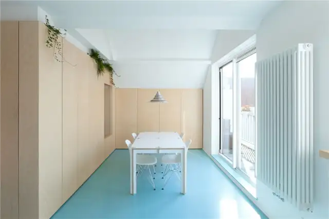 Amsterdam Urban Loft design by Bureau Fraai - столовая