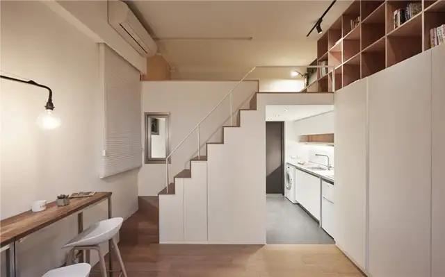 Квартира 22 м2 в Тайване с планами A Little Design