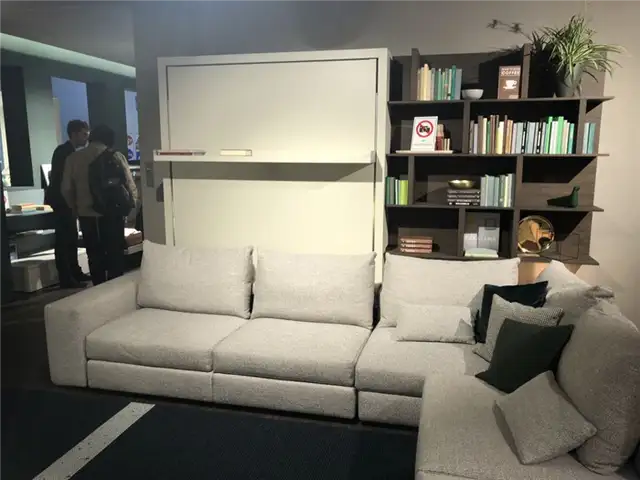 Настенная кровать Clei на выставке Salone del Mobile