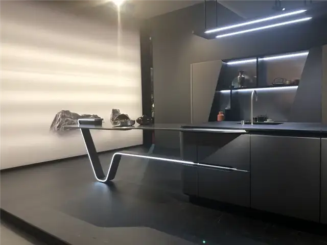 Кухня Vision Snaidero на выставке Salone del Mobile 2018 Eurocucina