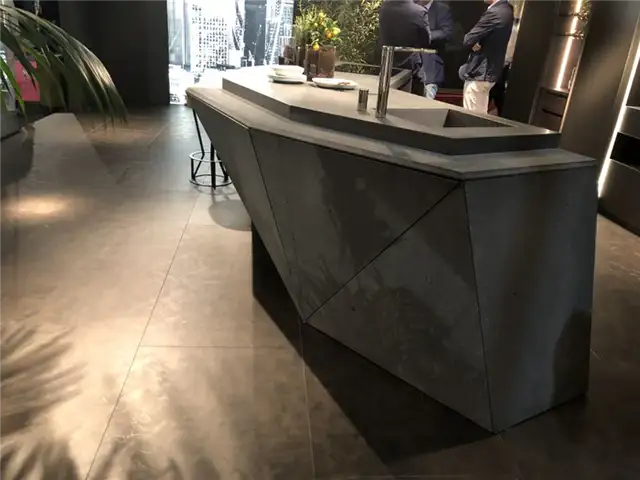 Геометрический кухонный остров от Eam Eurocucina
