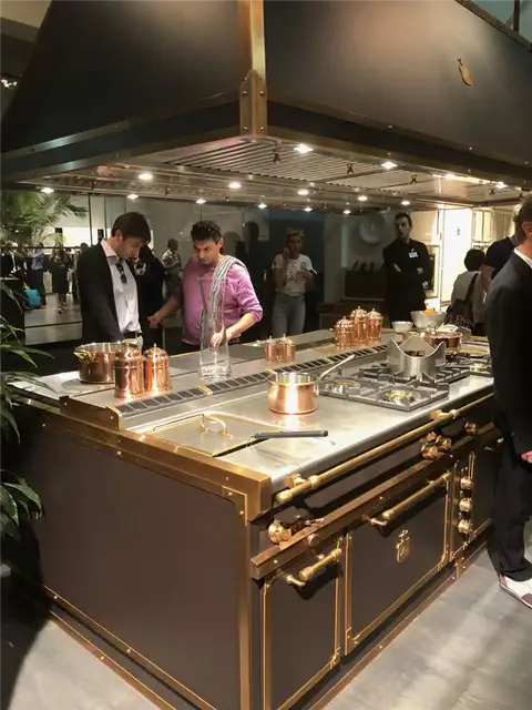 Кухни Officine Gullo в стиле стимпанк