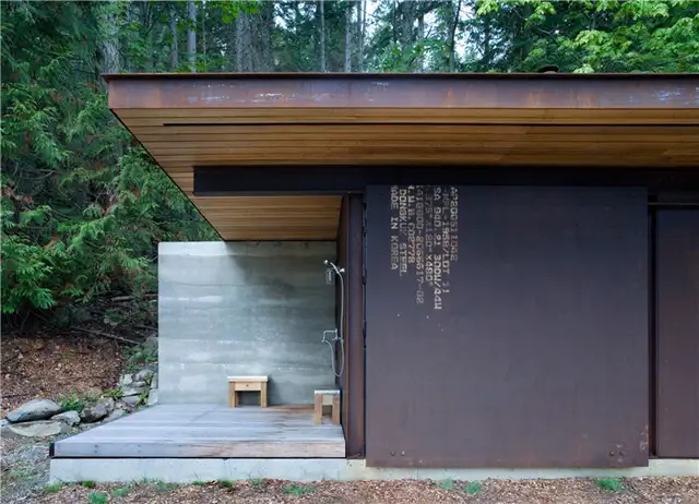 Olson Kundig Architects Tiny Cabin Rusted