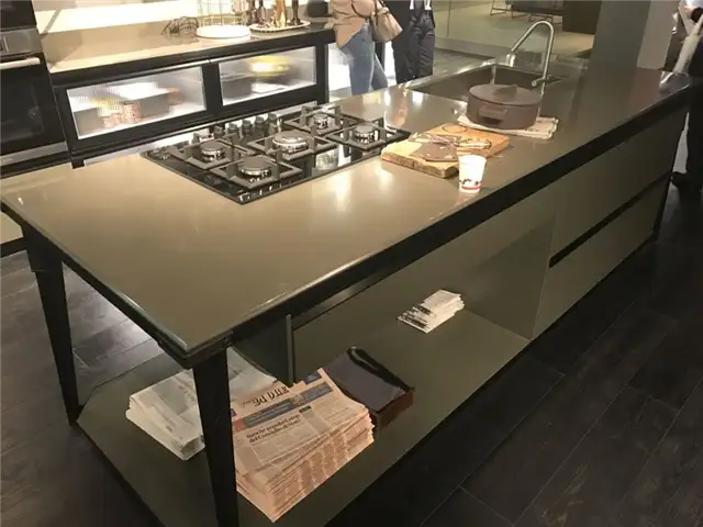 Промышленная кухня от Diesel и Scavolini