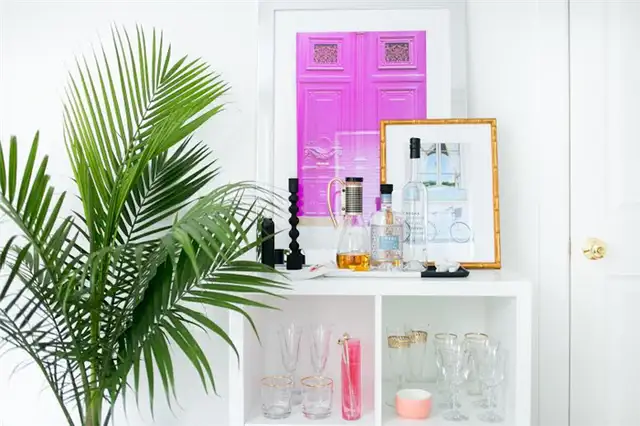 Барная зона Ikea Expedit
