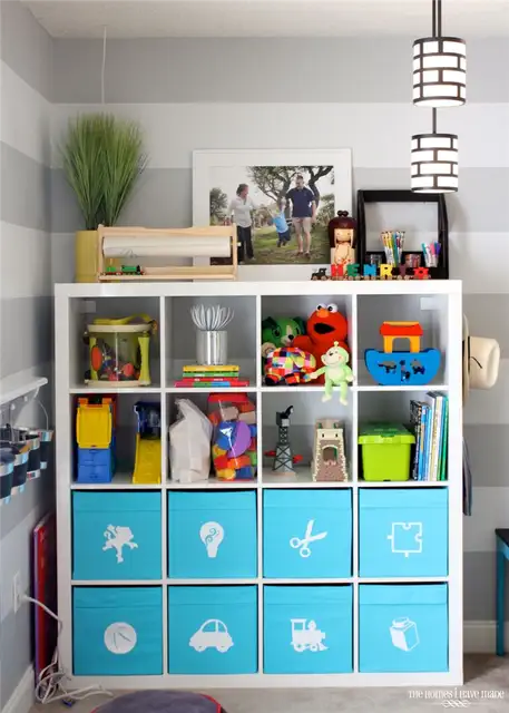 Хранение игрушек Ikea Expedit