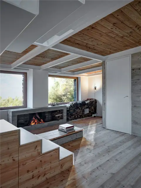 Дизайн социальной зоны Casa Vi in Sondrio