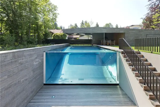 Haus KL Design by Lynx Architects Бассейн