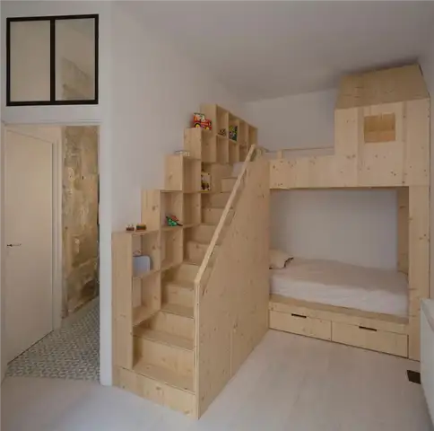 paris-loft-renovation-bedroom-bunk-beds