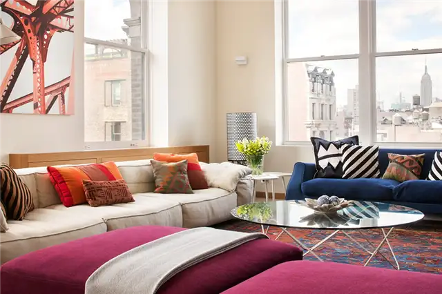 Soho-loft-Casamanara-гостиная-диваны