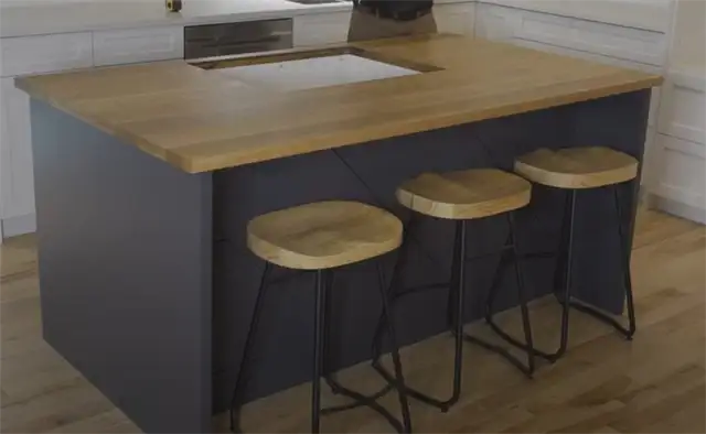 Классический кухонный остров diy
